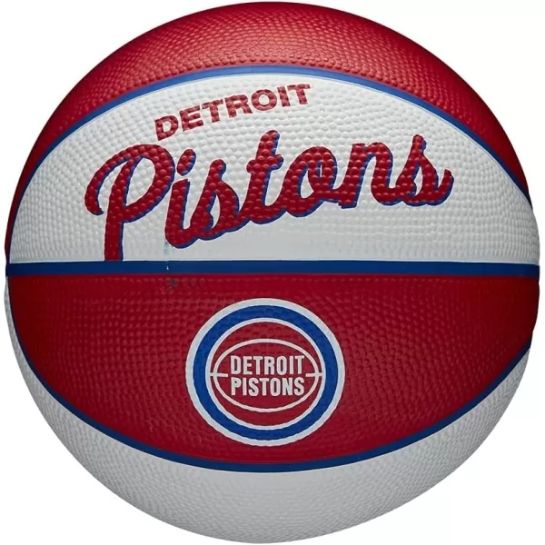 WILSON NBA Alliance Series Basketballs - Team Logo Basketballs - 29.5" and Mini Sizes