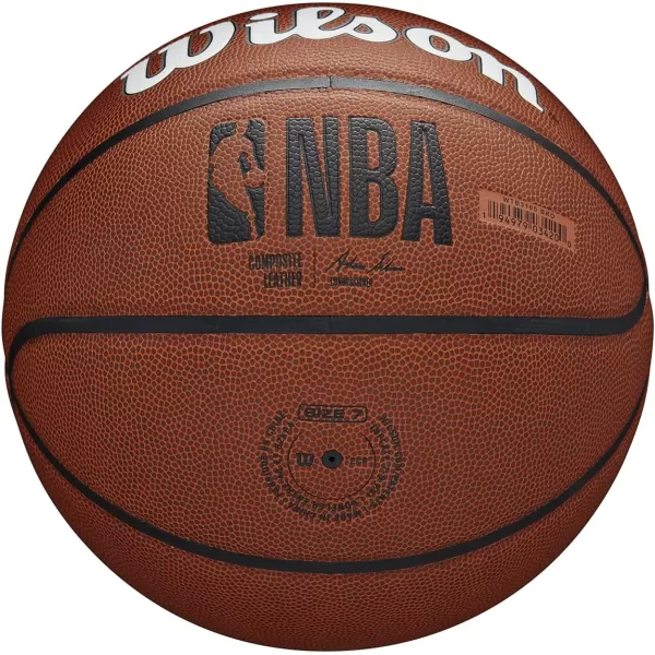 WILSON NBA Alliance Series Basketballs - Team Logo Basketballs - 29.5" and Mini Sizes