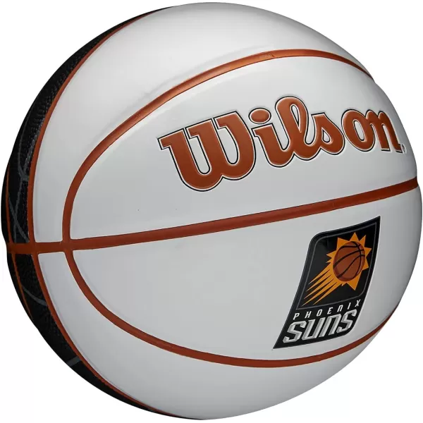 WILSON NBA Alliance Series Basketballs - Team Logo Basketballs - 29.5" and Mini Sizes