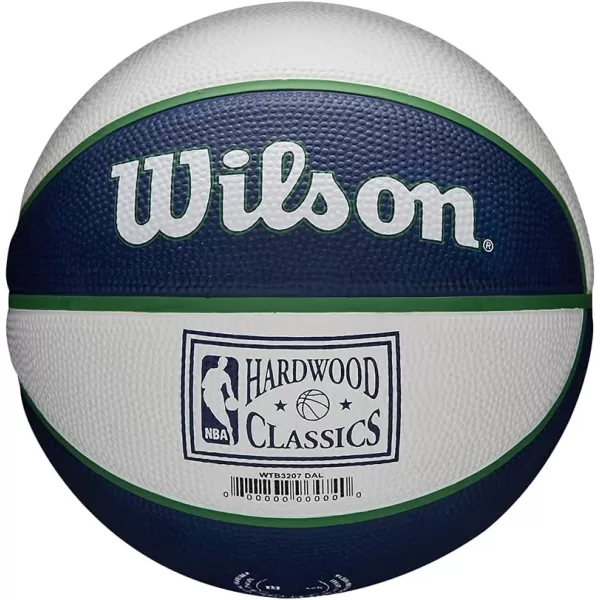 WILSON NBA Alliance Series Basketballs - Team Logo Basketballs - 29.5" and Mini Sizes