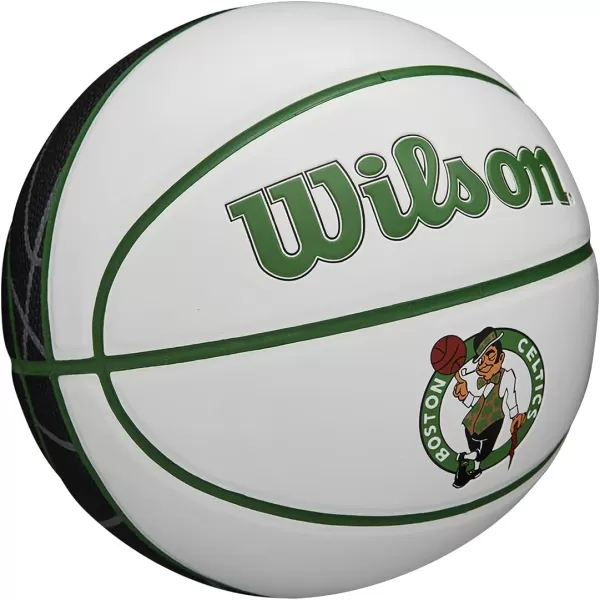 WILSON NBA Alliance Series Basketballs - Team Logo Basketballs - 29.5" and Mini Sizes