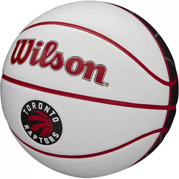 WILSON NBA Alliance Series Basketballs - Team Logo Basketballs - 29.5" and Mini Sizes