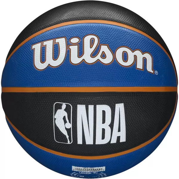 WILSON NBA Alliance Series Basketballs - Team Logo Basketballs - 29.5" and Mini Sizes