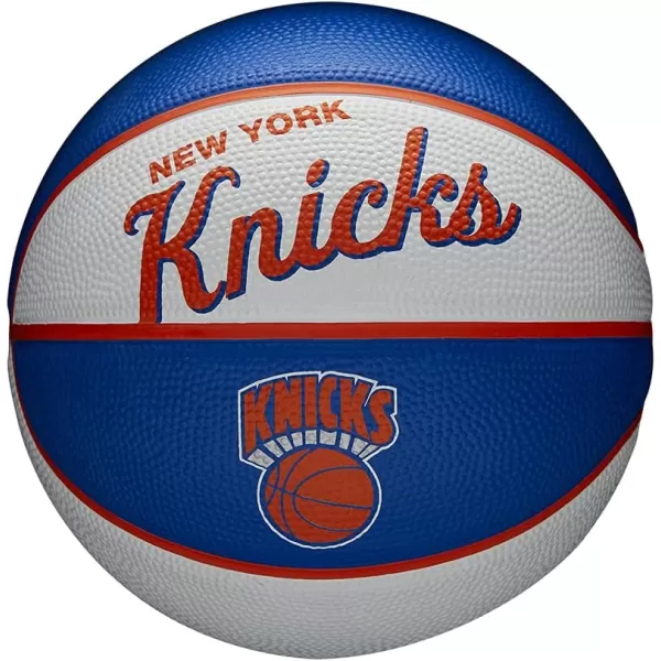 WILSON NBA Alliance Series Basketballs - Team Logo Basketballs - 29.5" and Mini Sizes