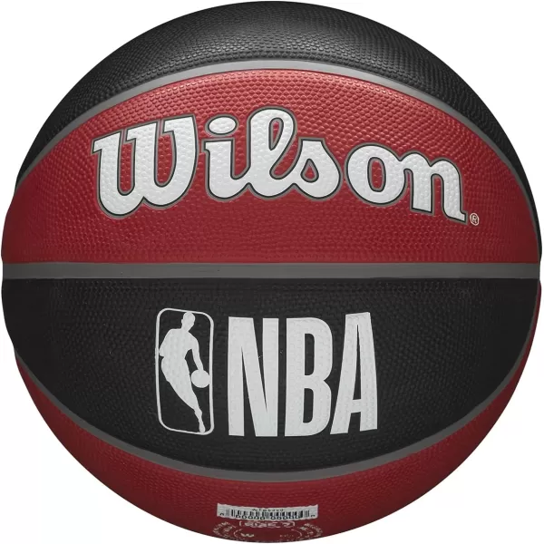 WILSON NBA Alliance Series Basketballs - Team Logo Basketballs - 29.5" and Mini Sizes