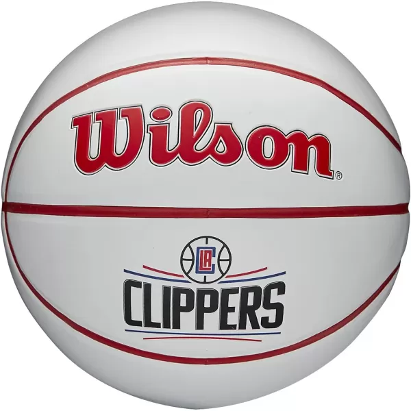 WILSON NBA Alliance Series Basketballs - Team Logo Basketballs - 29.5" and Mini Sizes