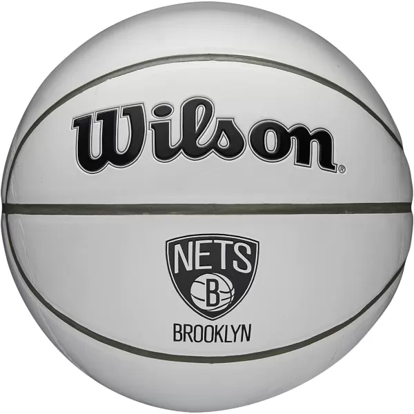 WILSON NBA Alliance Series Basketballs - Team Logo Basketballs - 29.5" and Mini Sizes