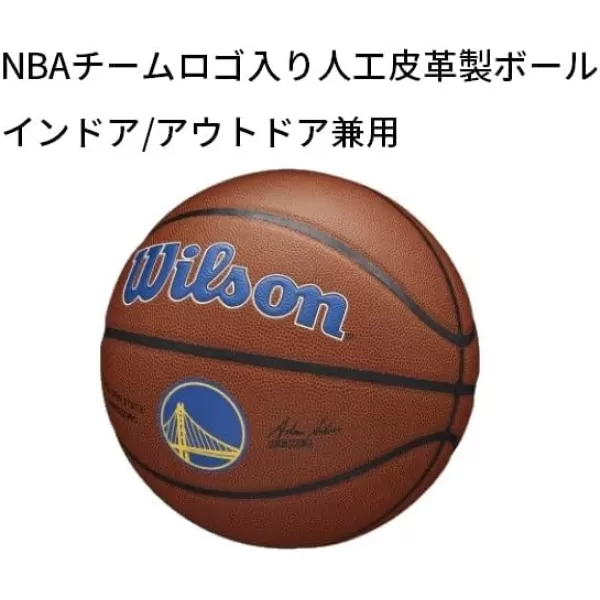 WILSON NBA Alliance Series Basketballs - Team Logo Basketballs - 29.5" and Mini Sizes