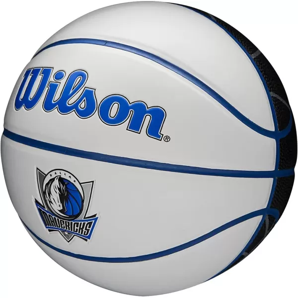 WILSON NBA Alliance Series Basketballs - Team Logo Basketballs - 29.5" and Mini Sizes