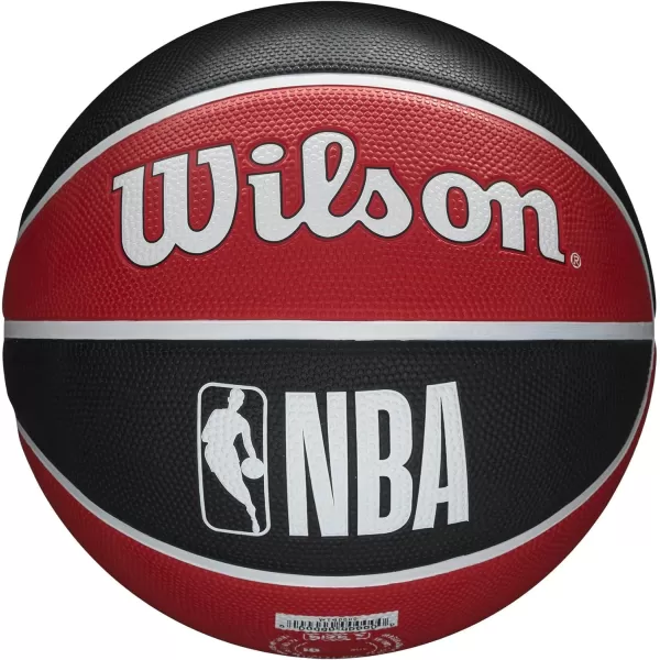 WILSON NBA Alliance Series Basketballs - Team Logo Basketballs - 29.5" and Mini Sizes