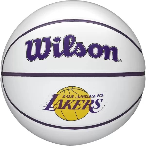 WILSON NBA Alliance Series Basketballs - Team Logo Basketballs - 29.5" and Mini Sizes