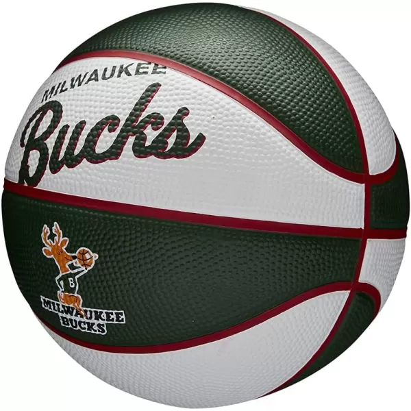 WILSON NBA Alliance Series Basketballs - Team Logo Basketballs - 29.5" and Mini Sizes