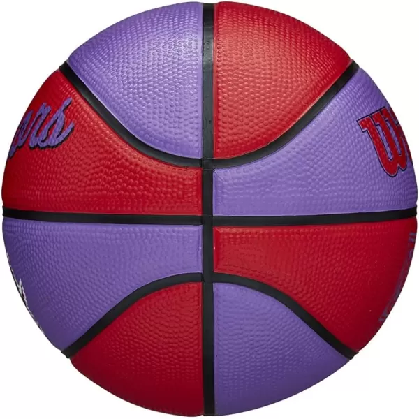 WILSON NBA Alliance Series Basketballs - Team Logo Basketballs - 29.5" and Mini Sizes