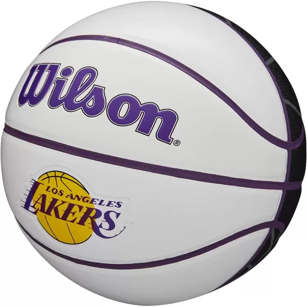 WILSON NBA Alliance Series Basketballs - Team Logo Basketballs - 29.5" and Mini Sizes