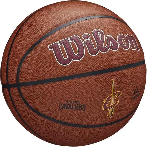 WILSON NBA Alliance Series Basketballs - Team Logo Basketballs - 29.5" and Mini Sizes