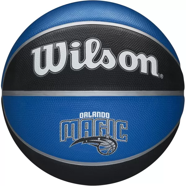 WILSON NBA Alliance Series Basketballs - Team Logo Basketballs - 29.5" and Mini Sizes