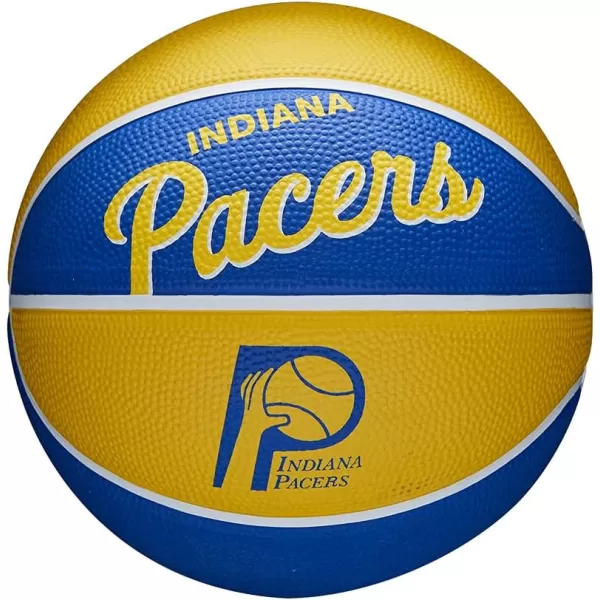 WILSON NBA Alliance Series Basketballs - Team Logo Basketballs - 29.5" and Mini Sizes