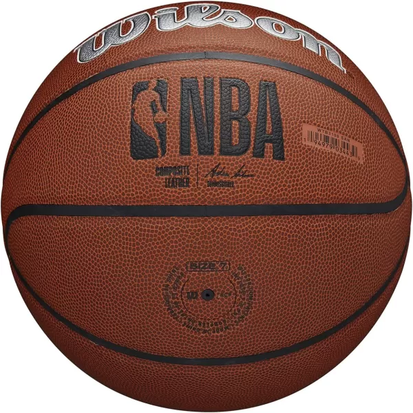 WILSON NBA Alliance Series Basketballs - Team Logo Basketballs - 29.5" and Mini Sizes