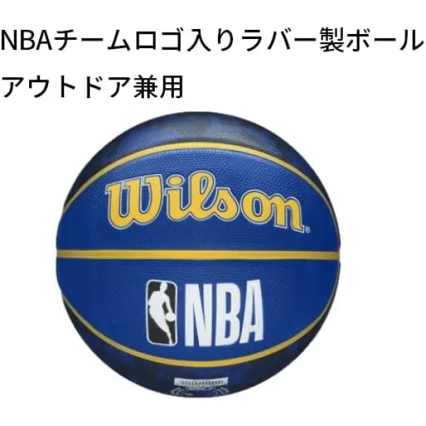 WILSON NBA Alliance Series Basketballs - Team Logo Basketballs - 29.5" and Mini Sizes