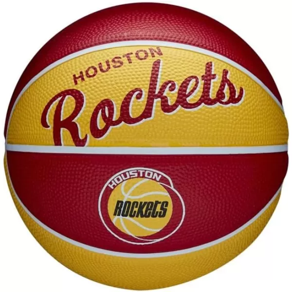 WILSON NBA Alliance Series Basketballs - Team Logo Basketballs - 29.5" and Mini Sizes