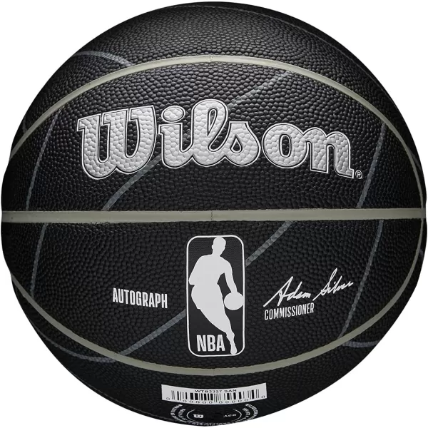 WILSON NBA Alliance Series Basketballs - Team Logo Basketballs - 29.5" and Mini Sizes