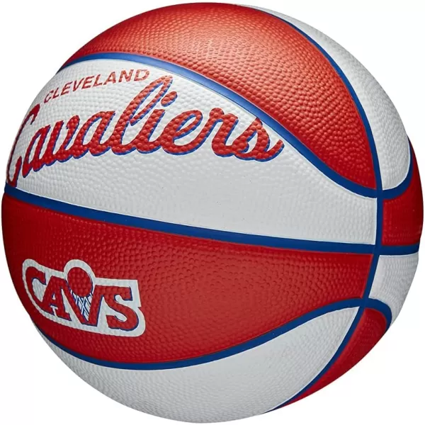 WILSON NBA Alliance Series Basketballs - Team Logo Basketballs - 29.5" and Mini Sizes