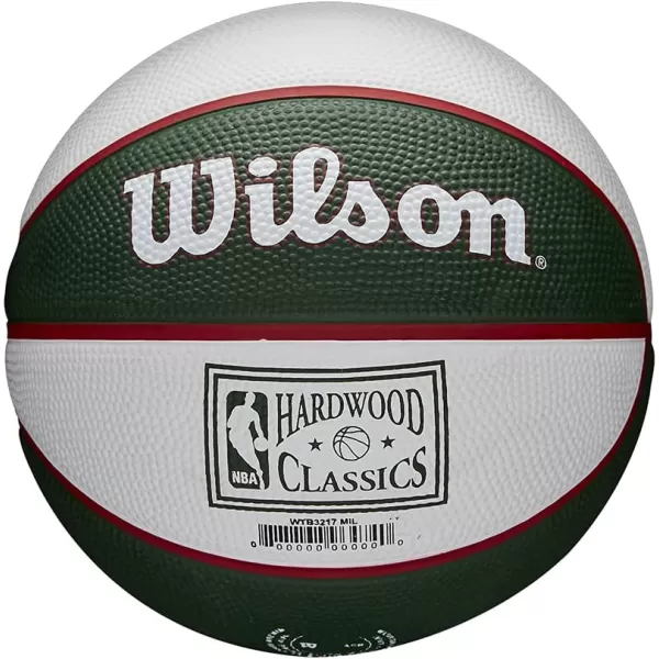 WILSON NBA Alliance Series Basketballs - Team Logo Basketballs - 29.5" and Mini Sizes