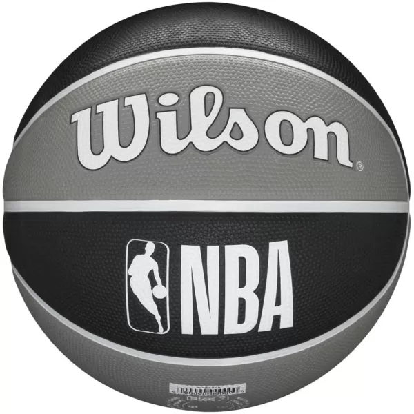 WILSON NBA Alliance Series Basketballs - Team Logo Basketballs - 29.5" and Mini Sizes