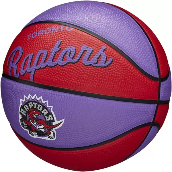 WILSON NBA Alliance Series Basketballs - Team Logo Basketballs - 29.5" and Mini Sizes