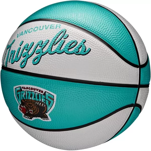 WILSON NBA Alliance Series Basketballs - Team Logo Basketballs - 29.5" and Mini Sizes