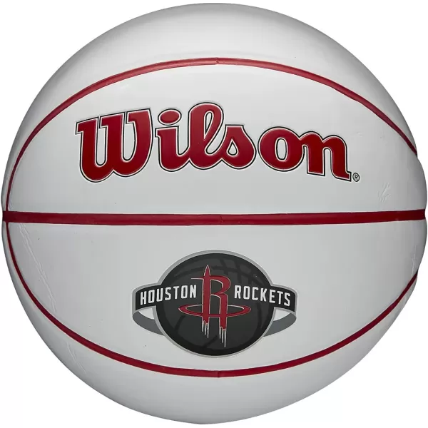 WILSON NBA Alliance Series Basketballs - Team Logo Basketballs - 29.5" and Mini Sizes