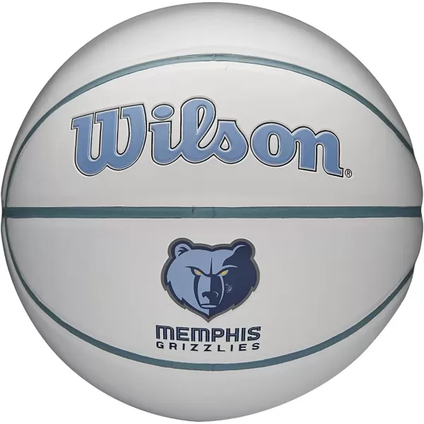 WILSON NBA Alliance Series Basketballs - Team Logo Basketballs - 29.5" and Mini Sizes