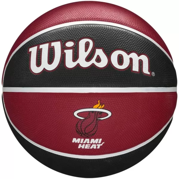 WILSON NBA Alliance Series Basketballs - Team Logo Basketballs - 29.5" and Mini Sizes