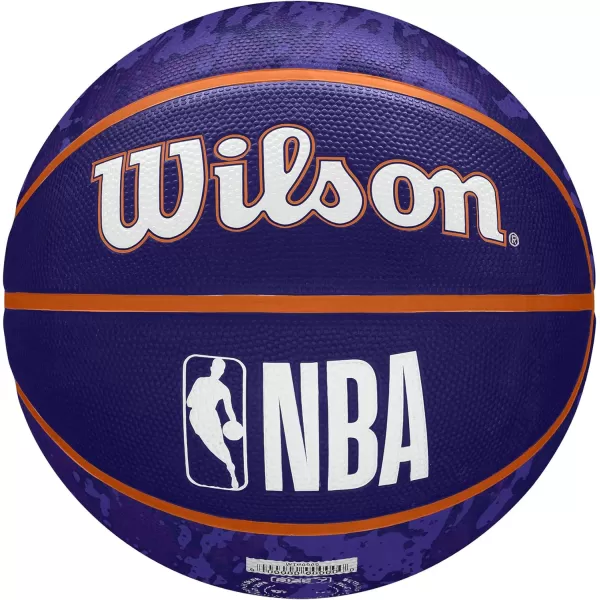 WILSON NBA Alliance Series Basketballs - Team Logo Basketballs - 29.5" and Mini Sizes