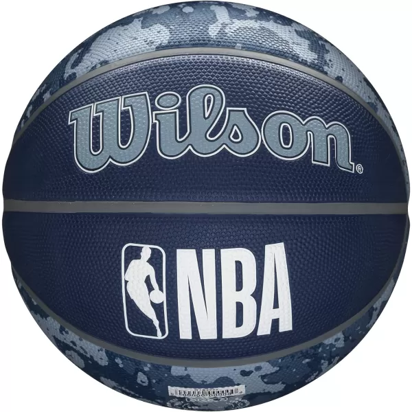 WILSON NBA Alliance Series Basketballs - Team Logo Basketballs - 29.5" and Mini Sizes