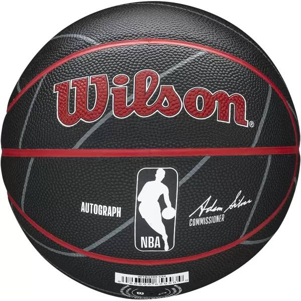 WILSON NBA Alliance Series Basketballs - Team Logo Basketballs - 29.5" and Mini Sizes