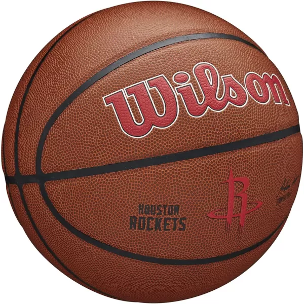 WILSON NBA Alliance Series Basketballs - Team Logo Basketballs - 29.5" and Mini Sizes