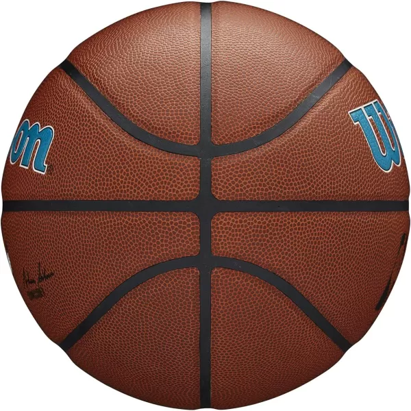 WILSON NBA Alliance Series Basketballs - Team Logo Basketballs - 29.5" and Mini Sizes