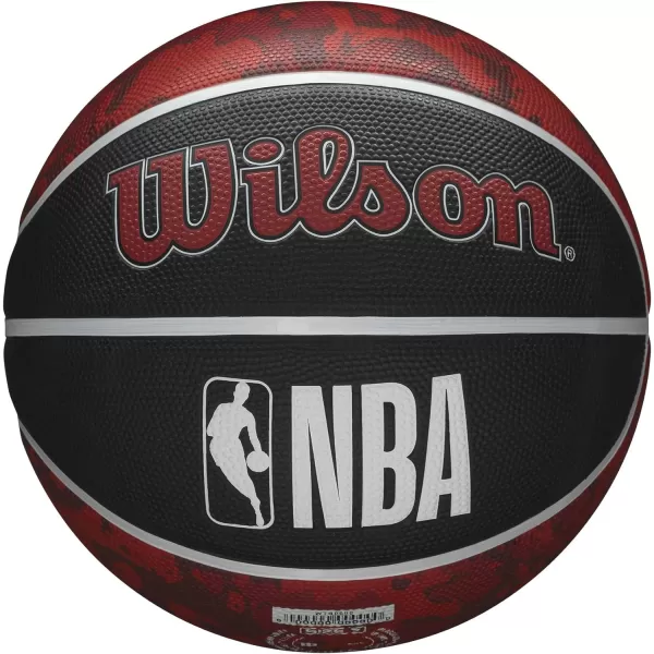 WILSON NBA Alliance Series Basketballs - Team Logo Basketballs - 29.5" and Mini Sizes