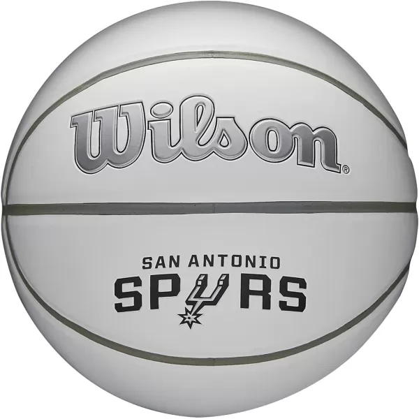 WILSON NBA Alliance Series Basketballs - Team Logo Basketballs - 29.5" and Mini Sizes
