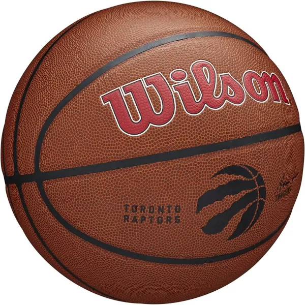 WILSON NBA Alliance Series Basketballs - Team Logo Basketballs - 29.5" and Mini Sizes
