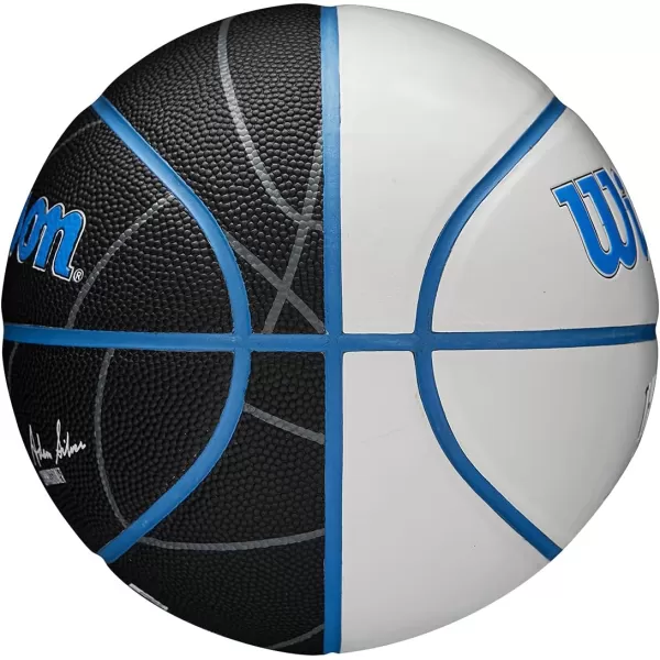 WILSON NBA Alliance Series Basketballs - Team Logo Basketballs - 29.5" and Mini Sizes