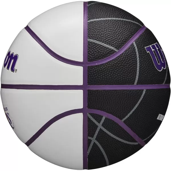 WILSON NBA Alliance Series Basketballs - Team Logo Basketballs - 29.5" and Mini Sizes