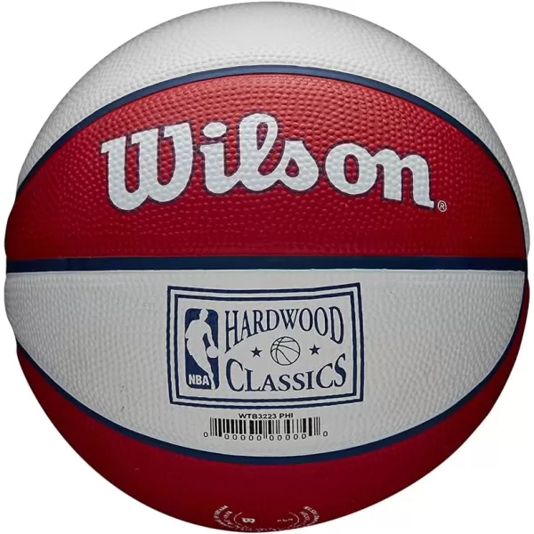 WILSON NBA Alliance Series Basketballs - Team Logo Basketballs - 29.5" and Mini Sizes