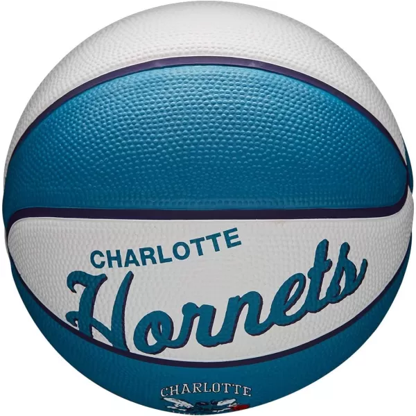 WILSON NBA Alliance Series Basketballs - Team Logo Basketballs - 29.5" and Mini Sizes