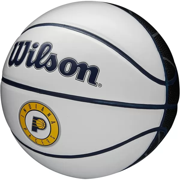 WILSON NBA Alliance Series Basketballs - Team Logo Basketballs - 29.5" and Mini Sizes