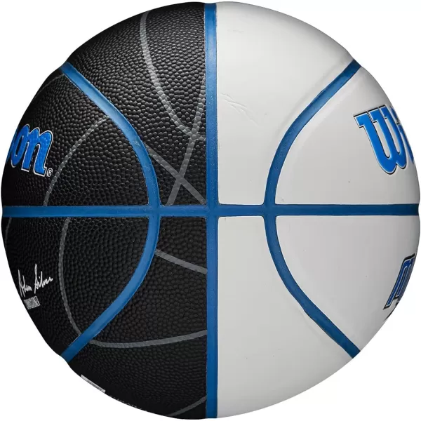 WILSON NBA Alliance Series Basketballs - Team Logo Basketballs - 29.5" and Mini Sizes