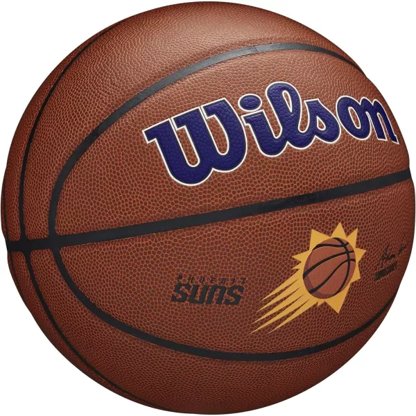 WILSON NBA Alliance Series Basketballs - Team Logo Basketballs - 29.5" and Mini Sizes