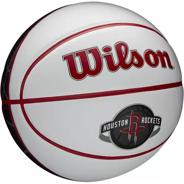 WILSON NBA Alliance Series Basketballs - Team Logo Basketballs - 29.5" and Mini Sizes