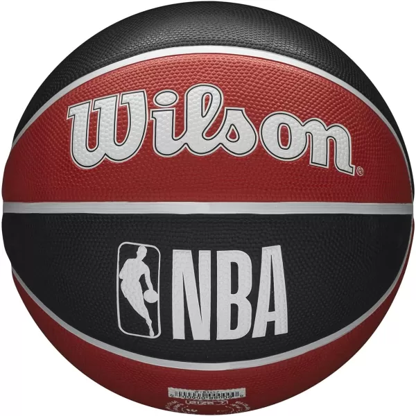 WILSON NBA Alliance Series Basketballs - Team Logo Basketballs - 29.5" and Mini Sizes